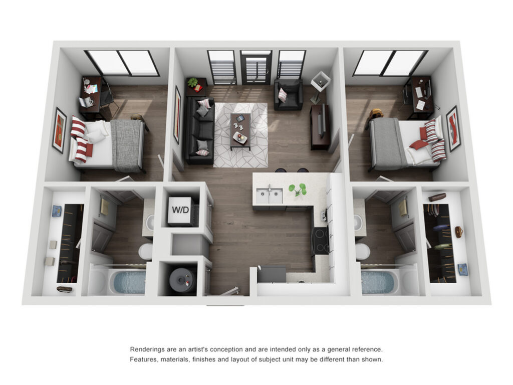 2BR/2BA – The Ranger